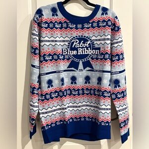 Pabst Blue Ribbon Holiday Sweater